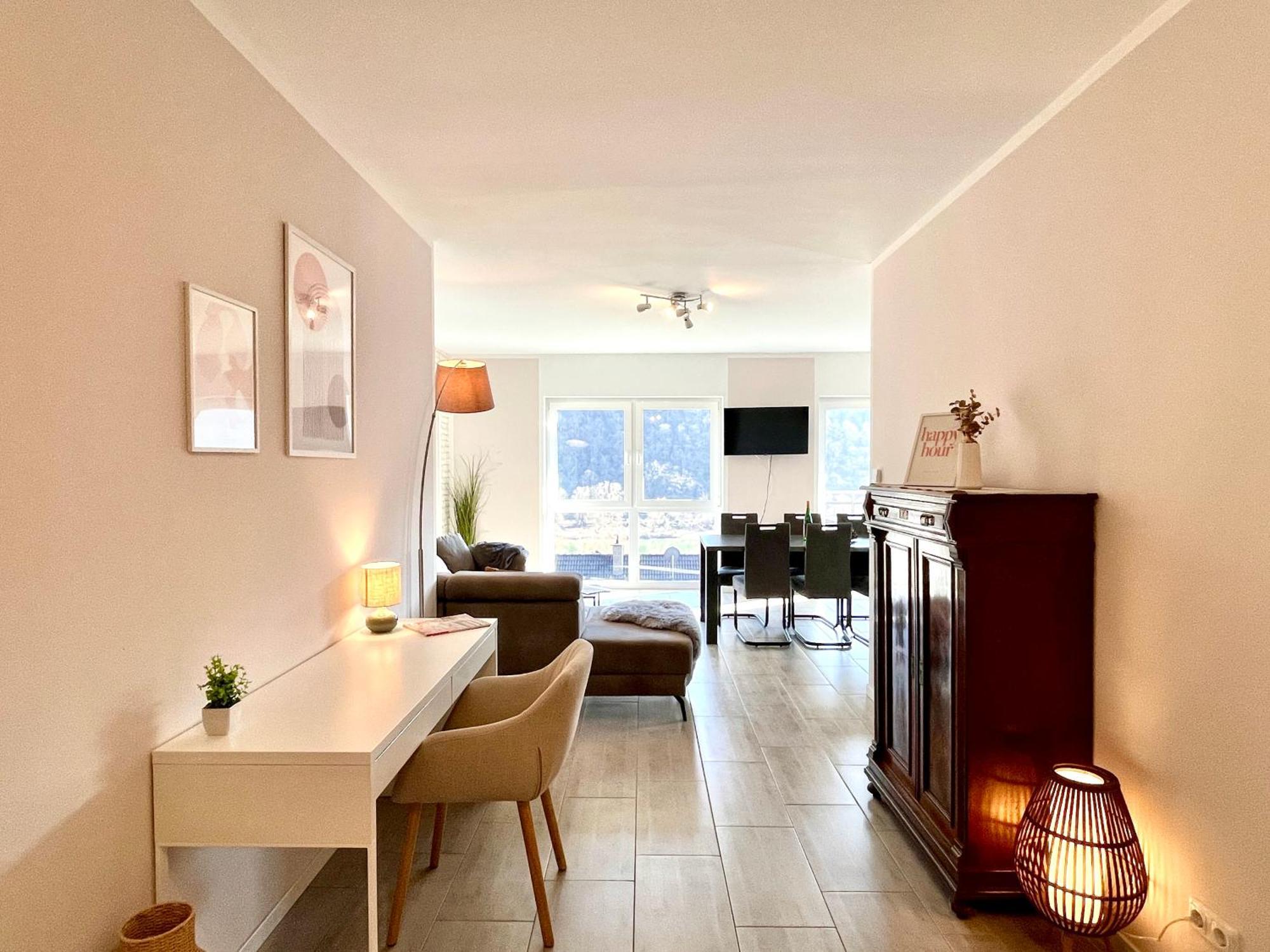 Ferienwohnung Moseltraum, 1-6 Pers, Mit 3 Schlafzimmer Und Panoramabalkon Мюден Экстерьер фото